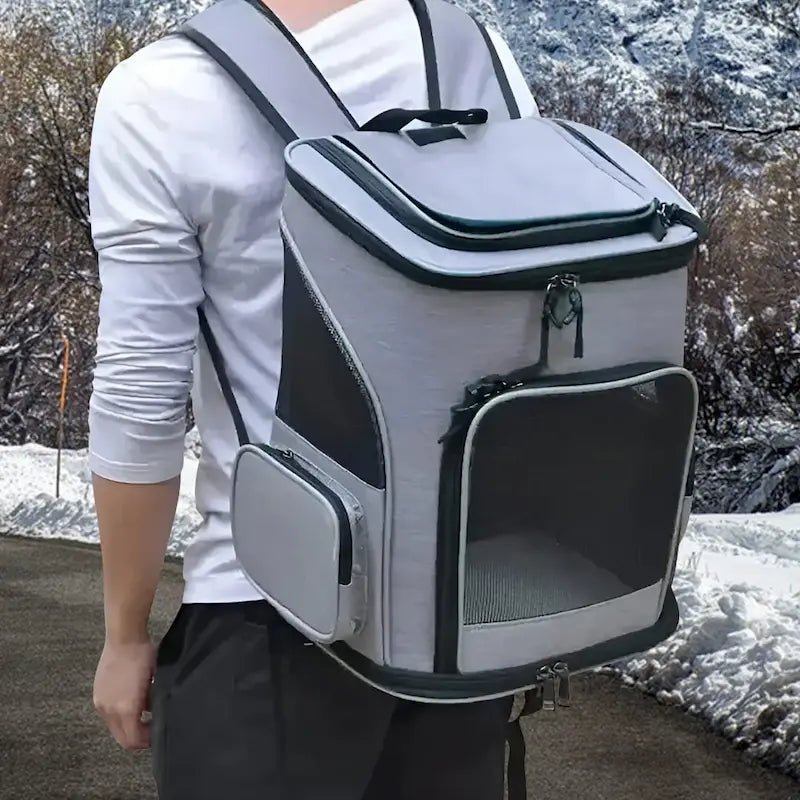 Katzenrucksack – Mit Belüftung – Tragbar – Für Reisen und Outdoor