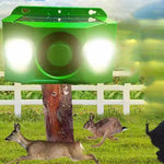 Wildschweinabwehrgerät – Solarbetrieben – LED-Lichter – Für Garten und Hof