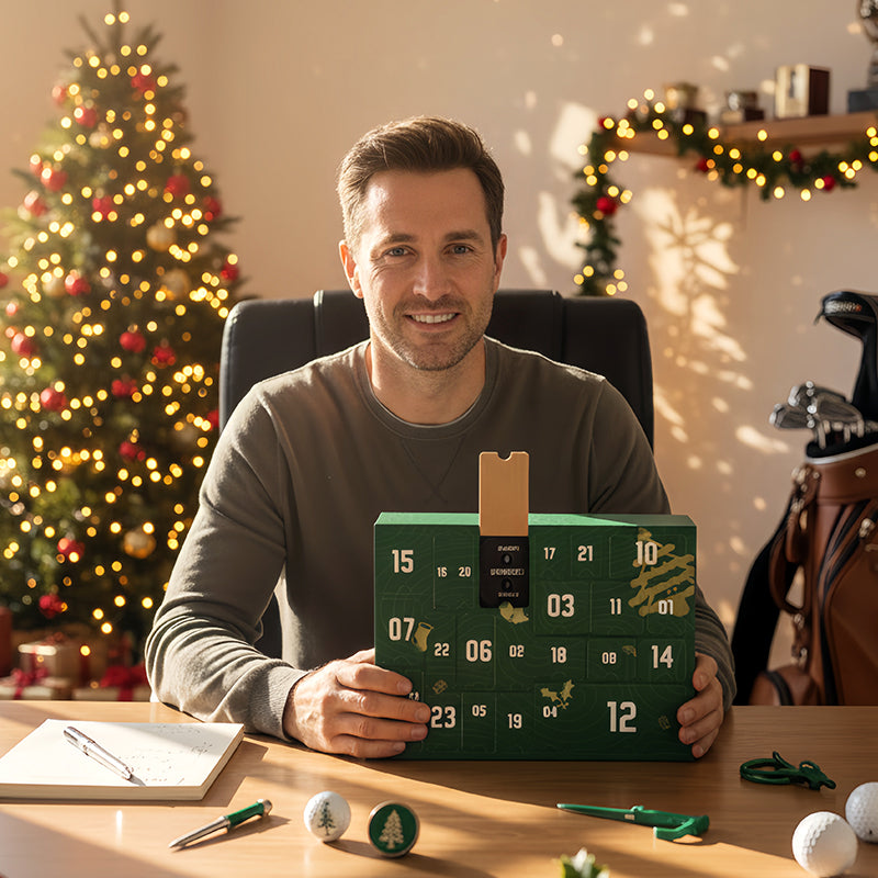 Golfer-Freude Adventskalender – 24 Tage Golf-Accessoires & Überraschungen
