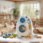 Lernspielzeug Rakete mit Steckformen – Fördert Formen und Farben – Für Kinder