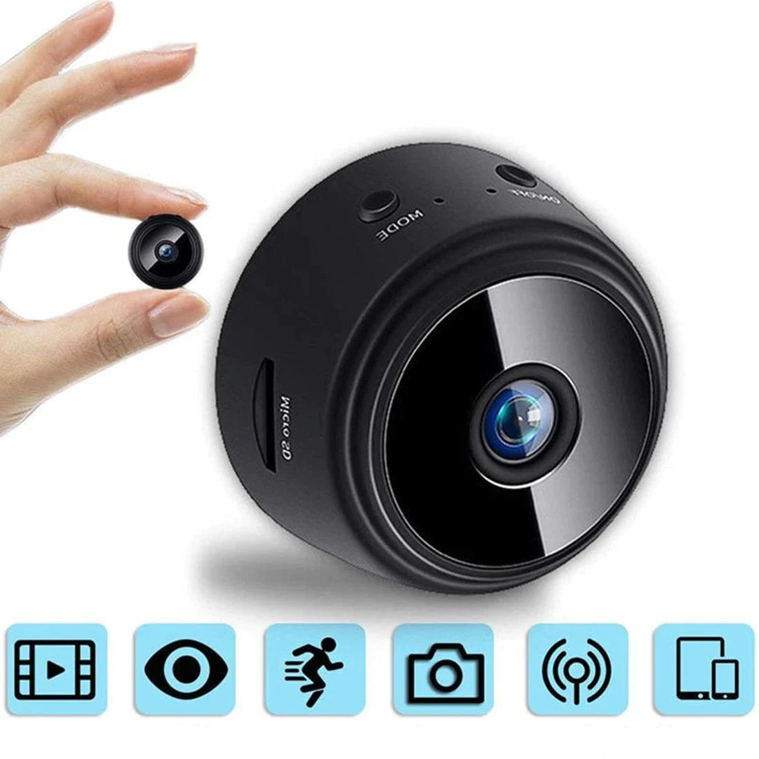 PixiCam - 1080P Mini WiFi Kamera